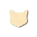 Unfinished Wood Cat Head Shape - Animal - Pet - Craft - up to 46" DIY