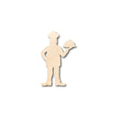 Unfinished Wood Chef Hat Shape - Kitchen - Craft - up to 46" DIY