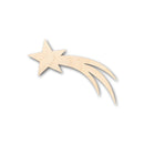 Unfinished Wood Comet Shooting Star Shape - Space - Nursery - Craft - up to 46" DIY