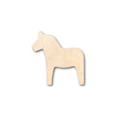 Unfinished Wood Dala Horse Shape - Animal - Craft - up to 46" DIY