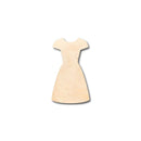 Unfinished Wood Dress Shape - Craft - up to 46" DIY