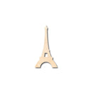 Unfinished Wood Eiffel Tower Shape - Paris - Monument - Craft - up to 46" DIY