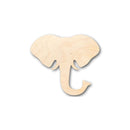 Unfinished Wood Elephant Head Shape - Animal - Wildlife - Craft - up to 46" DIY