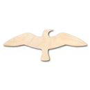 Unfinished Wood Flying Seagull Shape - Animal - Wildlife - Craft - up to 46" DIY