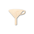 Unfinished Wood Funnel Shape - Craft - up to 46" DIY