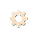 Unfinished Wood Gear Shape - Steampunk Wedding DIY - Craft - up to 46" DIY