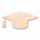 Unfinished Wood Graduation Cap Shape - Craft - up to 46" DIY