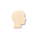 Unfinished Wood Human Head Shape - Craft - up to 46" DIY