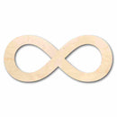 Unfinished Wood Infinity Symbol - Craft - up to 46" DIY