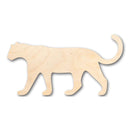 Unfinished Wood Leopard Shape - Animal - Wildlife - Craft - up to 46" DIY