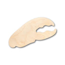 Unfinished Wood Lobster Claw Shape - Ocean - Nursery - Craft - up to 46" DIY