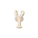 Unfinished Wood Lobster Shape - Ocean - Nursery - Craft - up to 46" DIY