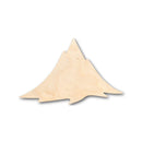 Unfinished Wood Mountain Shape - Nature - Craft - up to 46" DIY