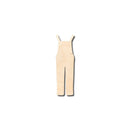 Unfinished Wood Overalls Shape - Farm - Craft - up to 46" DIY