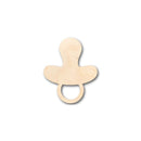 Unfinished Wood Pacifier Shape - Nursery Decor - Craft- up to 46" DIY