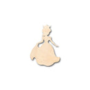 Unfinished Wood Princess Shape - Royalty - Craft - up to 46" DIY