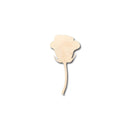 Unfinished Wood Rose Shape - Love - Valentine - Flower - Craft - up to 46" DIY