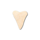 Unfinished Wood Shark Tooth Shape - Ocean - Beach - Nursery - Craft - up to 46" DIY