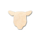 Unfinished Wood Sheep Head Shape - Farm Animal - Craft - up to 46" DIY
