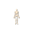 Unfinished Wood Skeleton Shape - Halloween - Spooky - Craft - up to 46" DIY