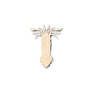 Unfinished Wood Squid Shape - Ocean - Nursery - Craft - up to 46" DIY