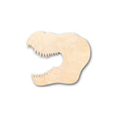 Unfinished Wood T-Rex Head Shape - Jurassic Park - Dinosaur - Craft - up to 46" DIY