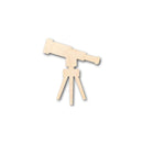 Unfinished Wood Telescope Shape - Kid's Room - Solar System - Planet - Space - Craft - up to 46" DIY