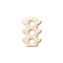 Unfinished Wood Traffic Light Shape - Craft - up to 46" DIY