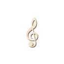 Unfinished Wood Treble Clef Shape - Music - Nursery - Craft - up to 46" DIY