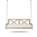 Amish Casual Malvern Porch Swing Bed, Twin Unfinished with Clearcoat