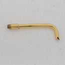 Unlacquered Brass Bathroom Faucet - Antique Brass Wall Mount Faucet