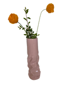 Crushed Tube Flower Vase