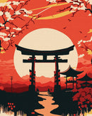 The Beauty of the East Painting by Numbers Kit by Ideyka KHO5111