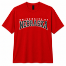 University of Nebraska Unisex T-Shirt | Red | Multiple Sizes | Lou's Sporting Goods | 25N18DT104