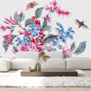 Modish Flowers and Bugs Wallpaper Smart