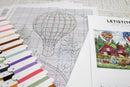 Up Up and Away L8048 Counted Cross Stitch Kit