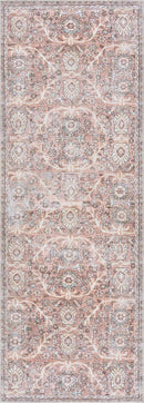 Flat Pile Urpi Red Washable Rug - Clearance