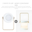 USB Rechargeable & Portable Lamp with Foldable LED Light Feature