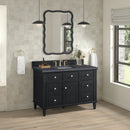 James Martin Lorelai 48" Single Bathroom Vanity, Black Onyx