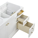James Martin Chicago 60" Double Vanity Cabinet, Glossy White