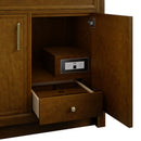 James Martin Bellshire 96" Single Bathroom Vanity, Honey Oak