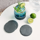Circle Slate Coasters