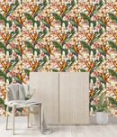 Contemporary Floral Wallpaper Tasteful Quality