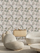 Contemporary Botanical Wallpaper Chic