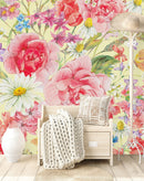 Summer Floral Wallpaper