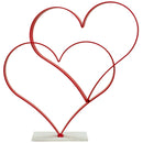 Valentine's Day Double Heart Centerpiece