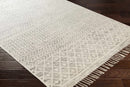 Valyermo Beige Hand Woven Cotton Rug - Clearance