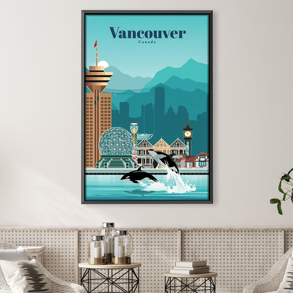 ARTCANVAS Toronto Canada Slate City Canvas Art Print buying