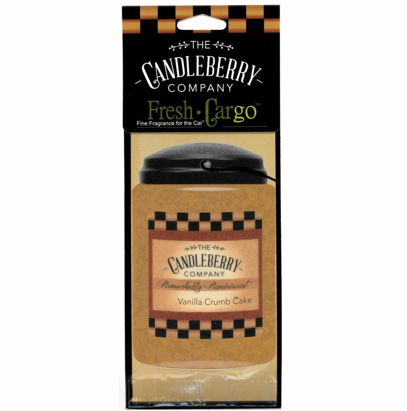 Vanilla Crumb Cake™- "Fresh Cargo", Scent for the Car (2-PACK) (Collective)