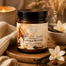 Vanilla Bonfire Face and Body Cream | 8 oz | Multiple Skin Types | Private Oaks Soap Co.